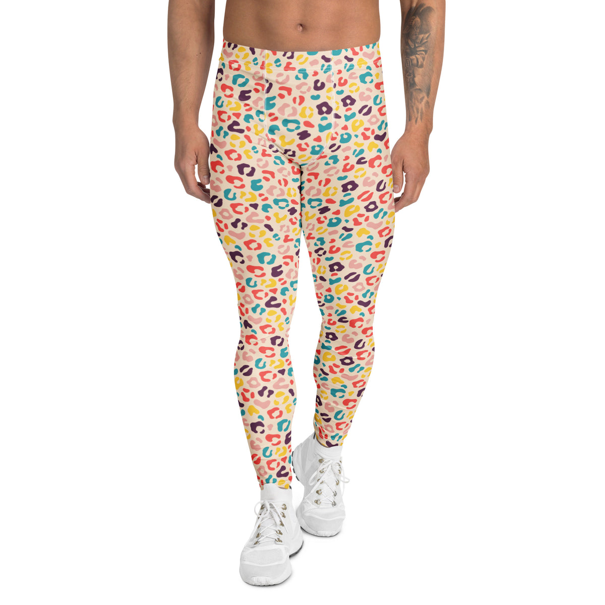 Bold Groovy Colorful Leopard Pattern Men's Leggings Active Wear Make every move memorable with Groovy Colorful Leopard Pattern Men's Leggings Active Wear—vibrant, stretchy gear for training and daily wear. Purchase Groovy Colorful Leopard Pattern Men's Leggings Active Wear delivers bold comfort, flexible stretch, and standout style for workouts or lounging. Shop Groovy Colorful Leopard Pattern Men's Leggings Active Wear for a fearless look, comfortable fit, and flexible performance on the go.
