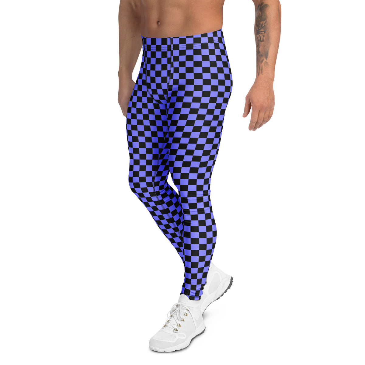Shop Cool Modern Minimalist Checkered Fashion Men's Leggings Active Wear for bold, clean style, breathable stretch comfort, and everyday movement. Elevate your wardrobe with Modern Minimalist Checkered Fashion Men's Leggings for sleek looks, comfort, and confident layering. Buy Modern Minimalist Checkered Fashion Men's Leggings with a sleek geometric look, flexible comfort, and standout streetwear style.