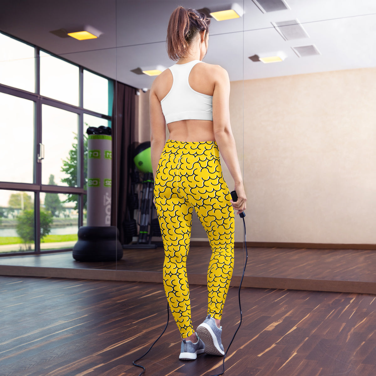 Cute Yellow Pop Art Geometric Cloud Yoga Leggings for Active Wear Shop Yellow Pop Art Geometric Cloud Yoga Leggings for Active Wear for stretchy support, eye-catching color, and confidence from studio to street. Elevate every flow with Yellow Pop Art Geometric Cloud Yoga Leggings for Active Wear—designed for comfortable movement and bold everyday looks. Move boldly in Yellow Pop Art Geometric Cloud Yoga Leggings for Active Wear, featuring a vibrant print, flexible comfort, and standout style.