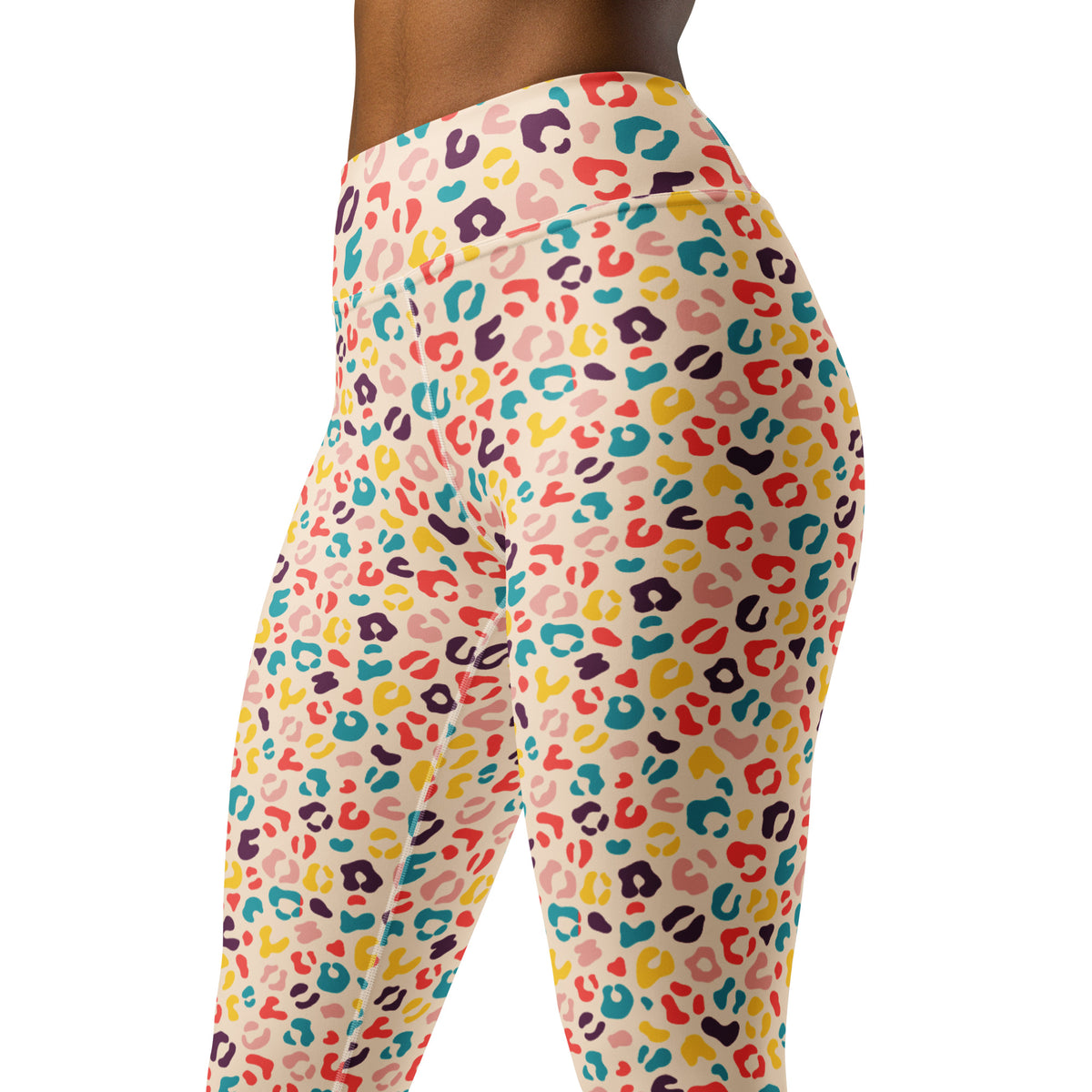 Shop Bold Groovy Colorful Leopard Pattern Yoga Leggings Active Wear for a playful statement look that pairs eye-catching print with everyday flexibility. Buy Bold Groovy Colorful Leopard Pattern Yoga Leggings bring retro flair and flexible comfort to workouts, yoga flows, and everyday style. Move with confidence in Bold Groovy Colorful Leopard Pattern Yoga Leggings, designed for vibrant style, stretch comfort, and active days.