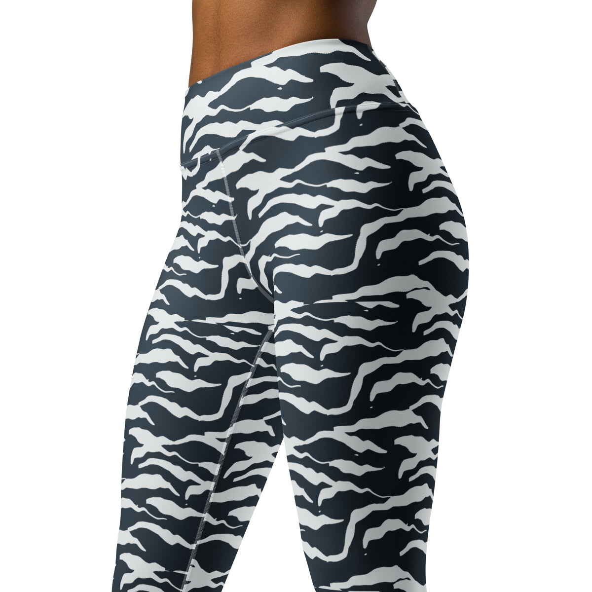 Shop Cool Camo Pattern Yoga Leggings in Wavy Organic Stripes Active Wear to bring bold, flowing camo style and versatile comfort to every workout. Move with confidence in Camo Pattern Yoga Leggings in Wavy Organic Stripes, designed for a bold look, flexible comfort, and everyday flow. Buy Camo Pattern Yoga Leggings in Wavy Organic Stripes for statement-making style, supportive stretch, and comfort from studio to street.