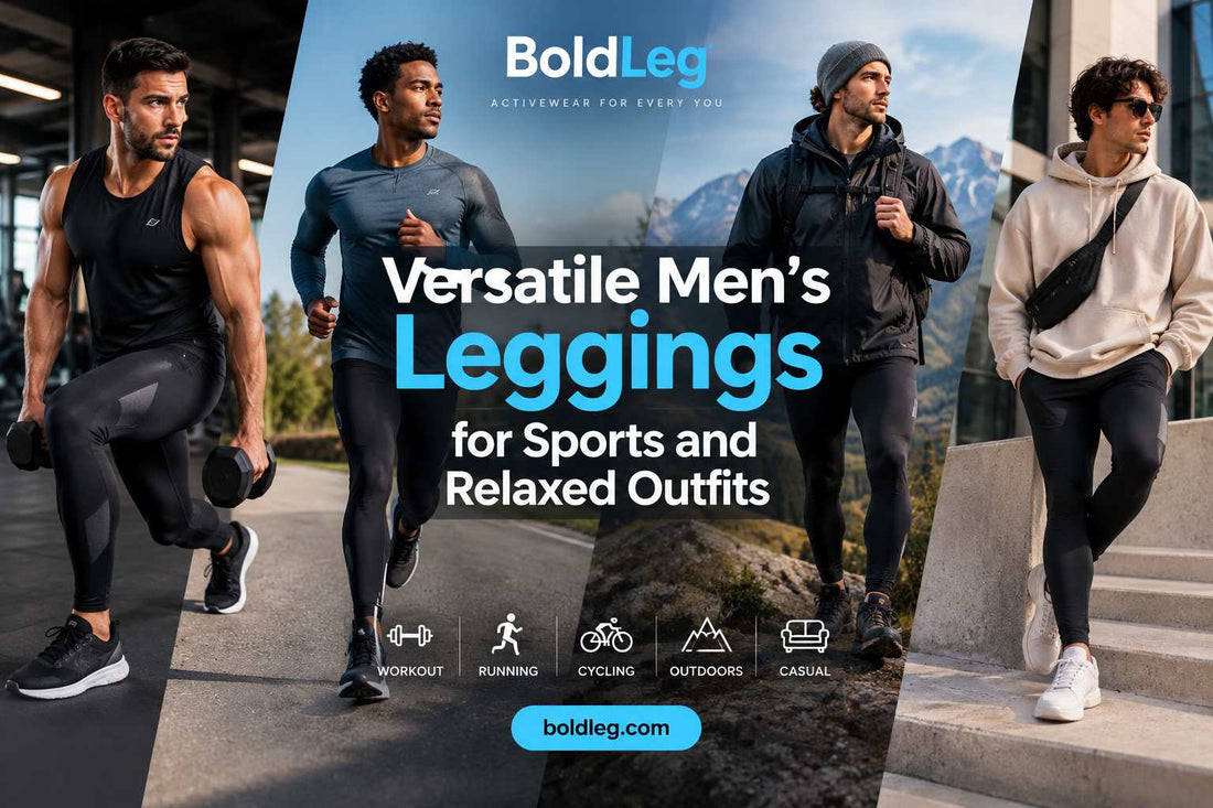Shop Versatile Men's Leggings for Sports and Relaxed Outfits with flexible fits, breathable fabrics, and modern comfort for any day.
