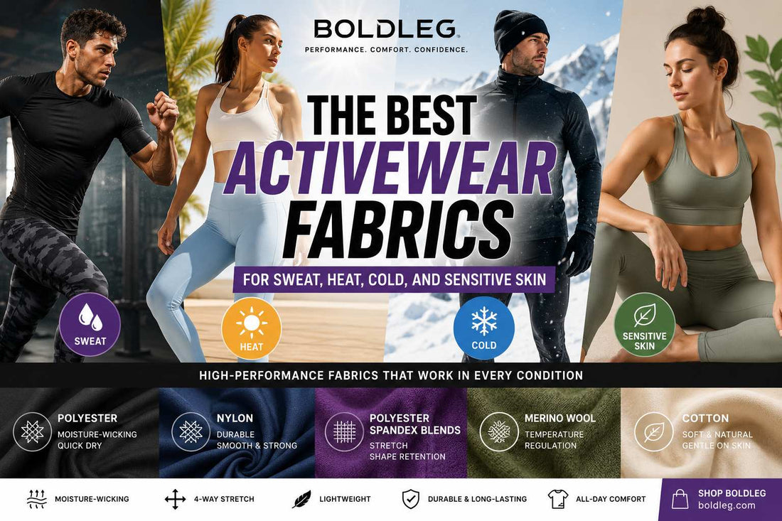The Best Activewear Fabrics for Sweat, Heat, Cold, and Sensitive Skin