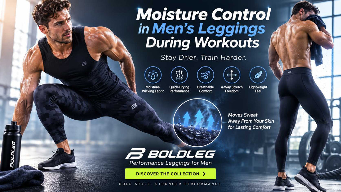 Moisture Control in Men's Leggings During Workouts