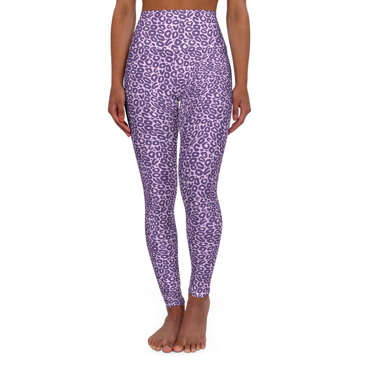 Bold Purple Leopard Print High Waist Yoga Leggings Activewear Bold Purple Leopard Print High Waist Yoga Leggings offer stretchy support, a flattering fit, and standout style for workouts or everyday wear. Move confidently in Bold Purple Leopard Print High Waist Yoga Leggings, designed with a secure fit, soft stretch fabric, and vivid style. Shop Bold Purple Leopard Print High Waist Yoga Leggings for a comfortable, sculpting fit that brings fierce flair to every yoga session.