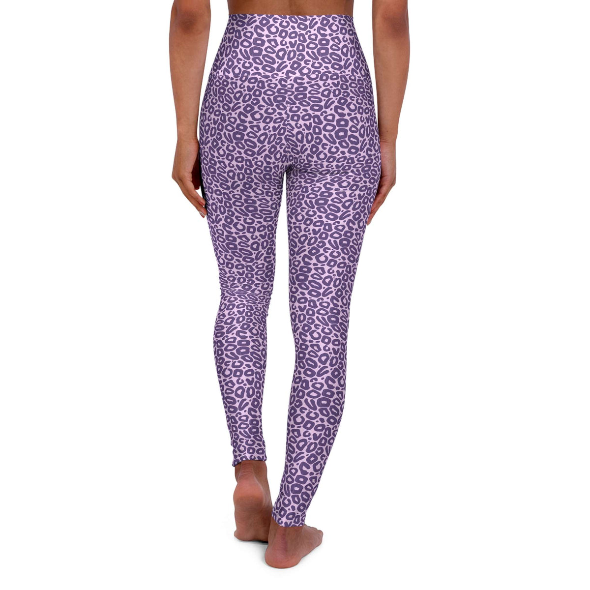 Bold Purple Leopard Print High Waist Yoga Leggings Activewear Bold Purple Leopard Print High Waist Yoga Leggings offer stretchy support, a flattering fit, and standout style for workouts or everyday wear. Move confidently in Bold Purple Leopard Print High Waist Yoga Leggings, designed with a secure fit, soft stretch fabric, and vivid style. Shop Bold Purple Leopard Print High Waist Yoga Leggings for a comfortable, sculpting fit that brings fierce flair to every yoga session.