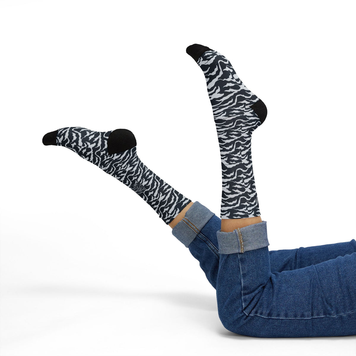 Shop Stylish Camouflage Striped Sublimation Crew Socks Casual Wear, featuring bold all-over color, a comfortable fit, and lasting everyday style. Elevate your sock drawer with Stylish Camouflage Striped Sublimation Crew Socks—vibrant, versatile footwear for daily wear and gifting. Buy Stylish Camouflage Striped Sublimation Crew Socks designed to add standout pattern, soft comfort, and personality to any outfit.
