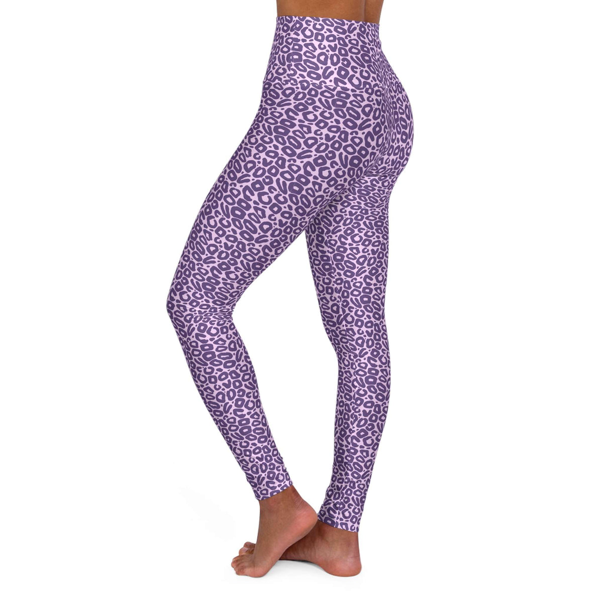 Bold Purple Leopard Print High Waist Yoga Leggings Activewear Bold Purple Leopard Print High Waist Yoga Leggings offer stretchy support, a flattering fit, and standout style for workouts or everyday wear. Move confidently in Bold Purple Leopard Print High Waist Yoga Leggings, designed with a secure fit, soft stretch fabric, and vivid style. Shop Bold Purple Leopard Print High Waist Yoga Leggings for a comfortable, sculpting fit that brings fierce flair to every yoga session.