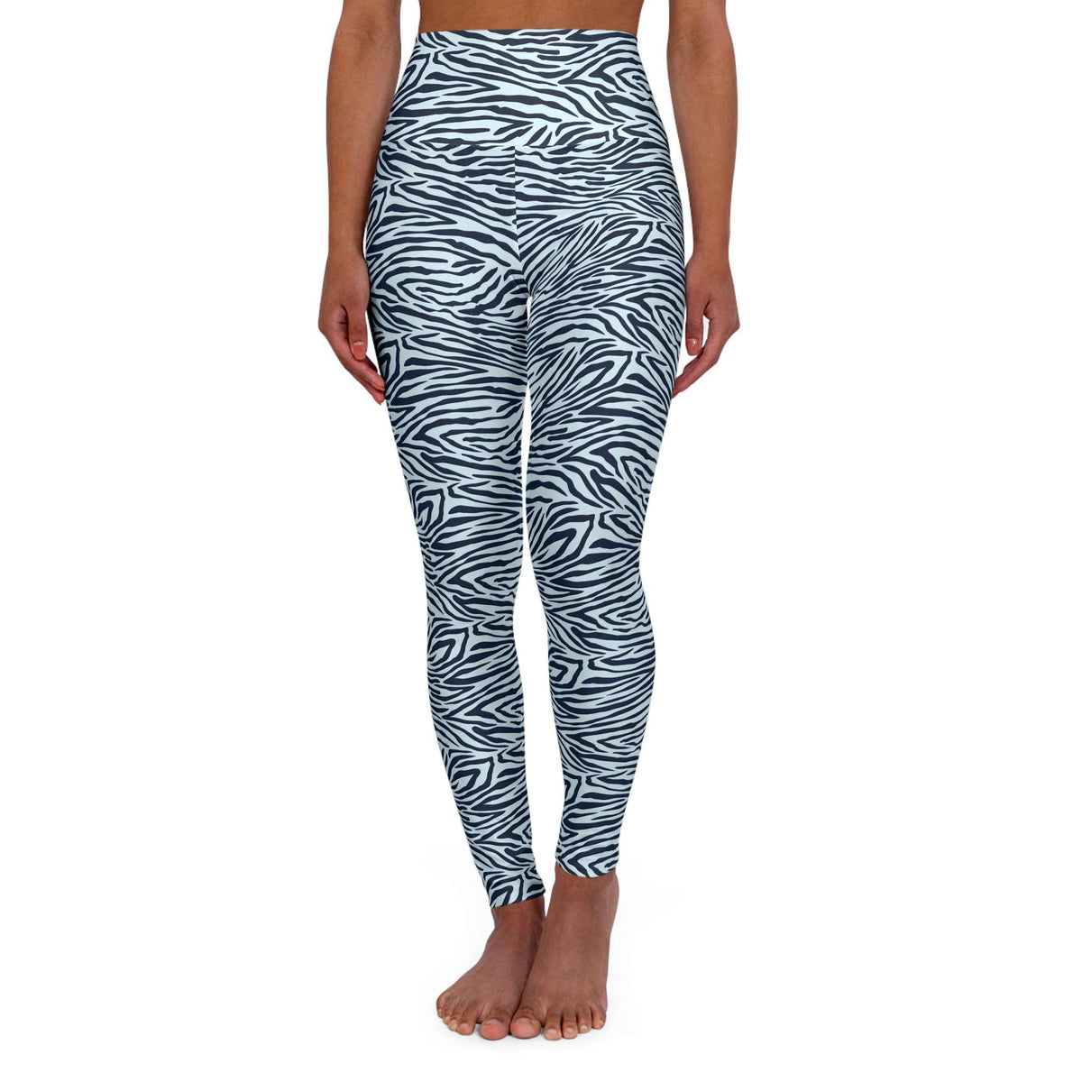 Bold Blue Zebra Print High Waisted Yoga Leggings Activewear Shop Bold Blue Zebra Print High Waisted Yoga Leggings Activewear for a standout workout look with comfortable, supportive stretch. Upgrade your routine with Bold Blue Zebra Print High Waisted Yoga Leggings Activewear featuring a flattering high-rise fit and eye-catching style. Buy Bold Blue Zebra Print High Waisted Yoga Leggings Activewear—designed for flexible yoga sessions, gym training, and confident everyday movement.