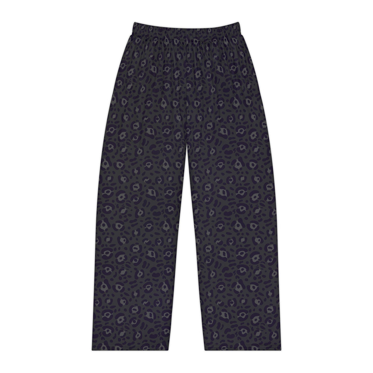 Shop Bold Black Leopard Print Women's Pajama Pants with a soft, relaxed fit for stylish lounging, cozy nights, and effortless comfort. Refresh your sleepwear with Bold Black Leopard Print Women's Pajama Pants—an eye-catching choice for relaxing in comfort at home. Buy Bold Black Leopard Print Women's Pajama Pants, made for a statement sleepwear look and comfortable all-day lounging at home.