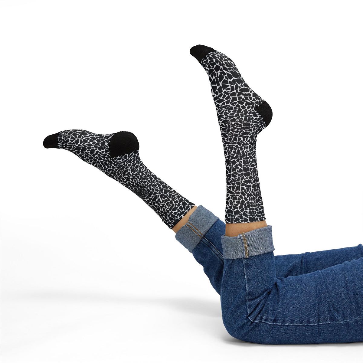 Shop unique Bold Chaotic Mosaic Pattern Sublimation Crew Socks Casual Wear for eye-catching mosaic detail, soft comfort, and a statement finish. Step into standout style with Bold Chaotic Mosaic Pattern Sublimation Crew Socks, featuring vibrant all-over print and everyday comfort. Add artistic energy to any outfit with Bold Chaotic Mosaic Pattern Sublimation Crew Socks, made for vivid color and cozy daily wear.