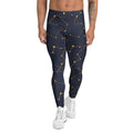 Bold Minimalist Constellation Print Men's Leggings
