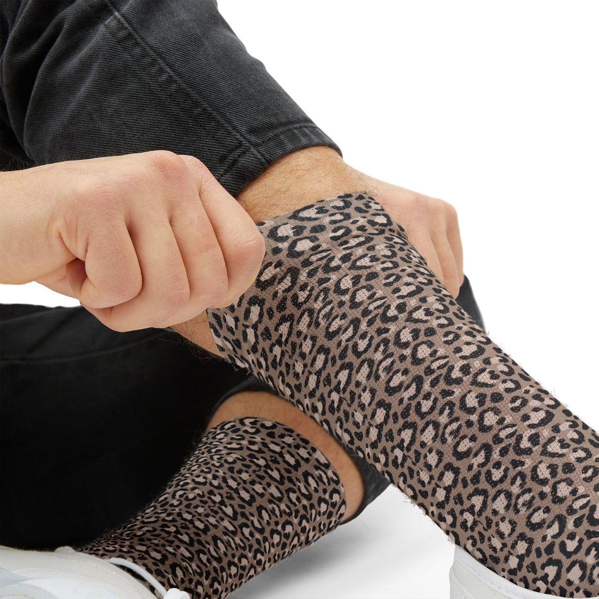 Bold Snow Leopard Pattern Sublimation Crew Socks Casual Wear Make every outfit pop with Bold Snow Leopard Pattern Sublimation Crew Socks Casual Wear—eye-catching style for your casual wardrobe. Shop Bold Snow Leopard Pattern Sublimation Crew Socks Casual Wear for a fierce animal print, vibrant color, and a comfortable everyday fit. Buy Bold Snow Leopard Pattern Sublimation Crew Socks Casual Wear, featuring vivid all-over style and everyday comfort for standout looks.