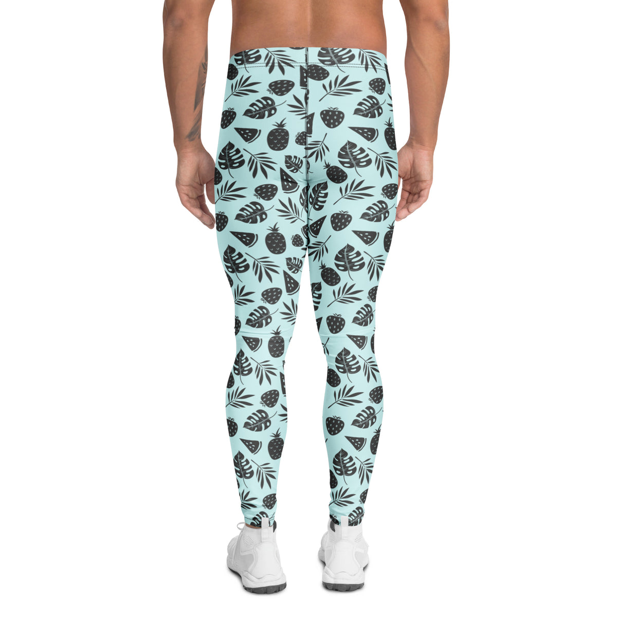Shop Botanical Style Men's Leggings in Tropical Pattern Activewear for a standout activewear look with stretch fabric, tropical flair, and comfort. Botanical Style Men's Leggings in Tropical Pattern bring bold comfort and flexible performance to workouts, festivals, and everyday looks. Buy Botanical Style Men's Leggings in Tropical Pattern, designed with vibrant leaf prints, a supportive fit, and all-day comfort.