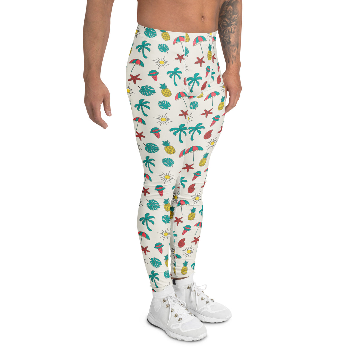 Shop Colorful Summer Pattern Mens Athletic Leggings Activewear designed for breathable comfort, flexible workouts, and standout seasonal style. Upgrade your gym wardrobe with Colorful Summer Pattern Mens Athletic Leggings Activewear, featuring vibrant style and performance-ready stretch. Buy Colorful Summer Pattern Mens Athletic Leggings Activewear with a bold look, stretch fit, and all-day comfort for training or lounging.