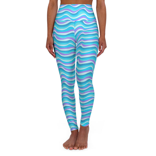 Comfortable Bohemian Waves Spiritual Fashion Yoga Leggings Activewear