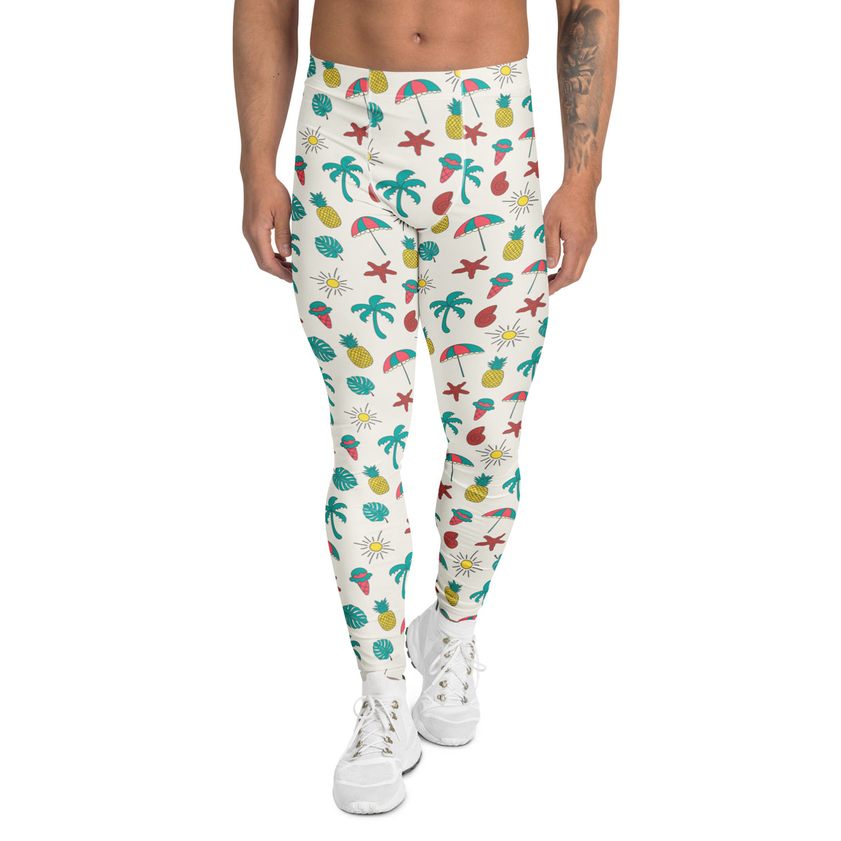 Shop Colorful Summer Pattern Mens Athletic Leggings Activewear designed for breathable comfort, flexible workouts, and standout seasonal style. Upgrade your gym wardrobe with Colorful Summer Pattern Mens Athletic Leggings Activewear, featuring vibrant style and performance-ready stretch. Buy Colorful Summer Pattern Mens Athletic Leggings Activewear with a bold look, stretch fit, and all-day comfort for training or lounging.