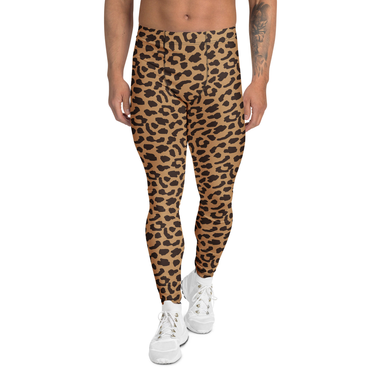 Bold Leopard Skin Abstract Pattern Men's Leggings Activewear Shop Bold Leopard Skin Abstract Pattern Men's Leggings Activewear for eye-catching gym style, stretch comfort, and confident everyday movement. Bold Leopard Skin Abstract Pattern Men's Leggings Activewear delivers standout style, flexible comfort, and performance-ready support for workouts. Buy Bold Leopard Skin Abstract Pattern Men's Leggings Activewear—designed for bold looks, comfortable flexibility, and active days.