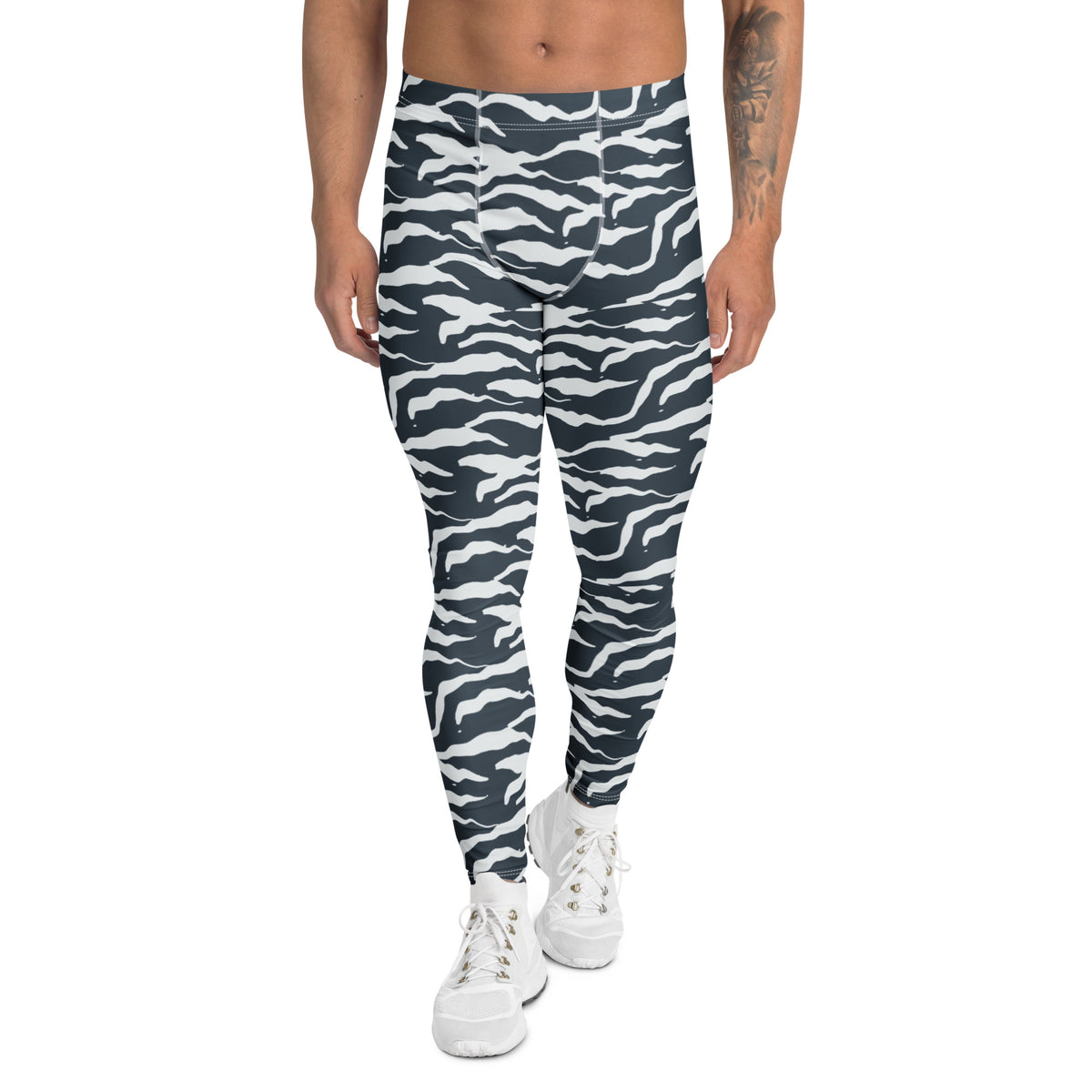 Shop Cool Camo Pattern Men's Leggings in Wavy Organic Shapes Active Wear, designed for bold comfort, flexible movement and standout everyday style. Elevate your wardrobe with Camo Pattern Men's Leggings in Wavy Organic Shapes—made for comfort, movement, and modern style. Buy Camo Pattern Men's Leggings in Wavy Organic Shapes with a distinctive look, comfortable fit, and versatile performance.