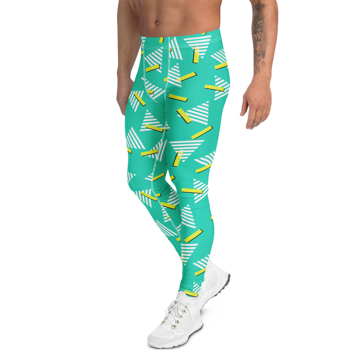 Shop Colorful Triangle Geometric Memphis Men's Leggings deliver bold retro style, flexible comfort, and standout energy for workouts or streetwear. Make every outfit pop with Colorful Triangle Geometric Memphis Men's Leggings, featuring vibrant retro patterns and all-day comfort. Buy Colorful Triangle Geometric Memphis Men's Leggings deliver bold retro style, flexible comfort, and standout energy for workouts or streetwear.