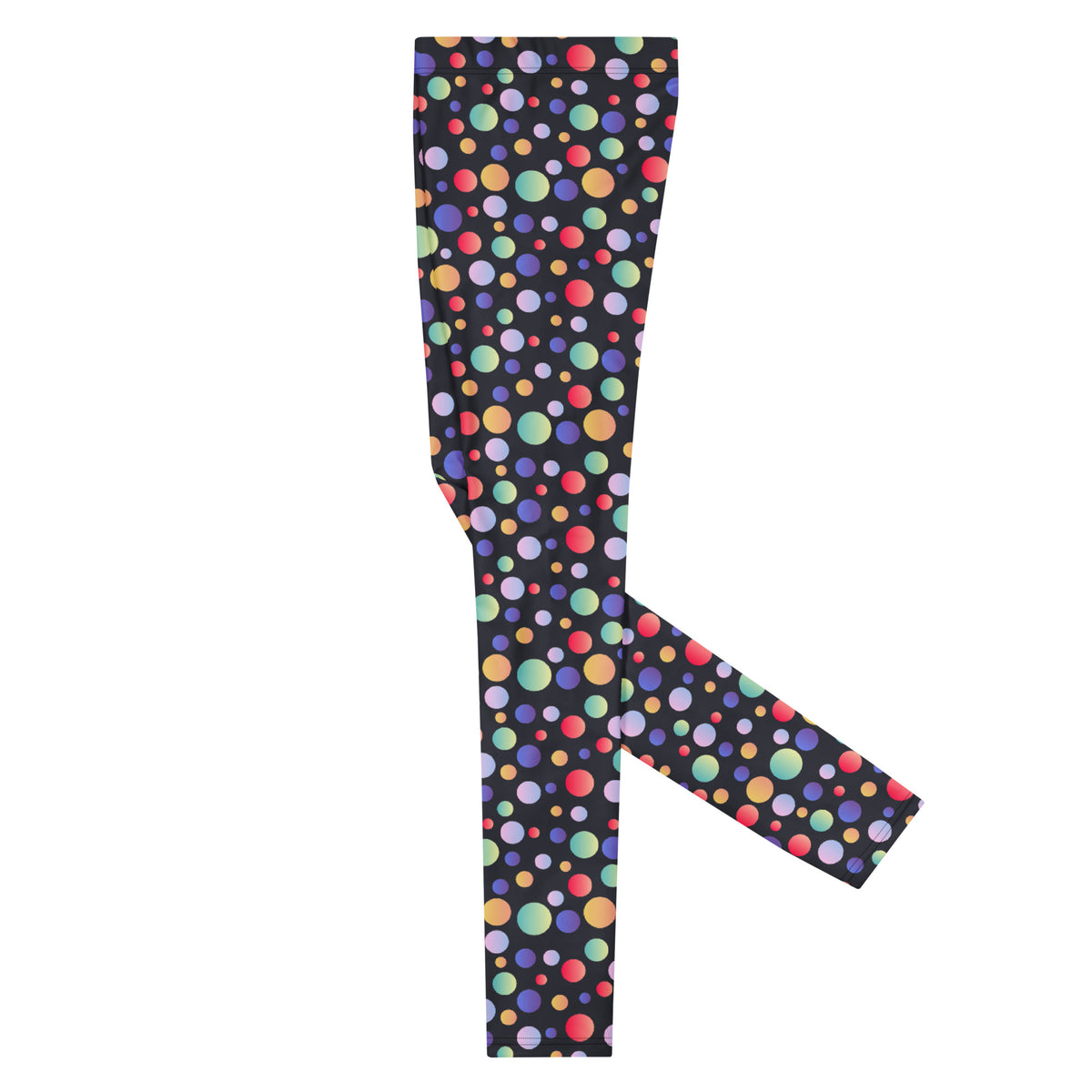 Shop Colorful Gradient Polka Dot Pattern Men's Leggings Active Wear for bold comfort, flexible fit, and standout style in every workout or outing. Elevate your activewear with Colorful Gradient Polka Dot Pattern Men's Leggings, made for eye-catching style and easy movement. Buy Colorful Gradient Polka Dot Pattern Men's Leggings with a vibrant print, smooth stretch fabric, and all-day comfort.