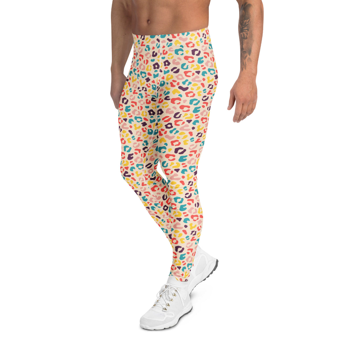 Bold Groovy Colorful Leopard Pattern Men's Leggings Active Wear Make every move memorable with Groovy Colorful Leopard Pattern Men's Leggings Active Wear—vibrant, stretchy gear for training and daily wear. Purchase Groovy Colorful Leopard Pattern Men's Leggings Active Wear delivers bold comfort, flexible stretch, and standout style for workouts or lounging. Shop Groovy Colorful Leopard Pattern Men's Leggings Active Wear for a fearless look, comfortable fit, and flexible performance on the go.