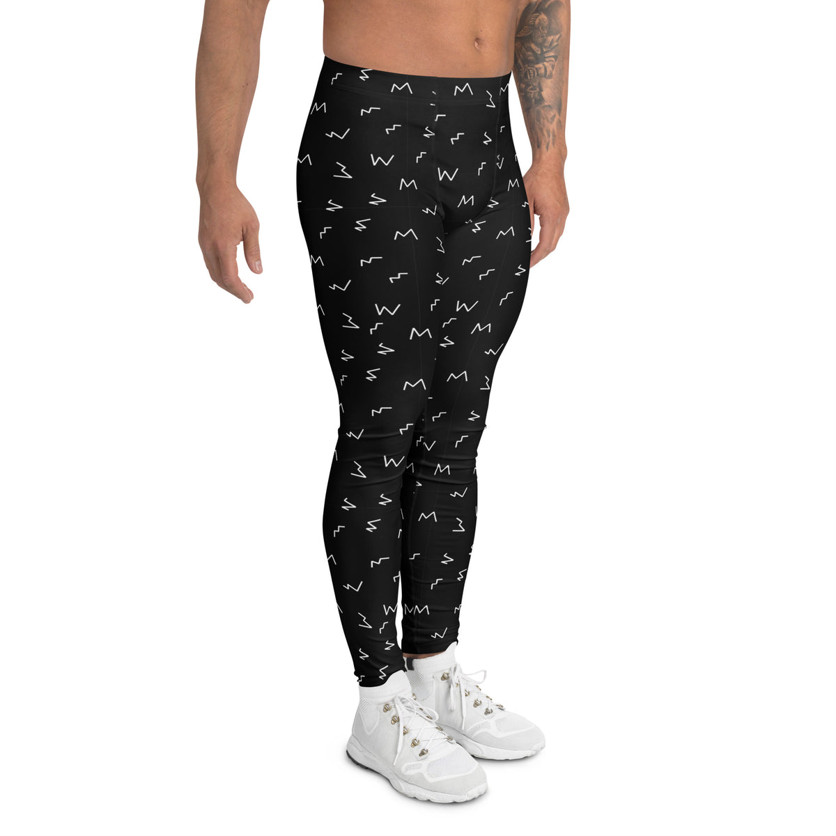 Unique Minimal Memphis Geometric Pattern Men's Leggings Activewear Shop Minimal Memphis Geometric Pattern Men's Leggings Activewear, featuring bold shapes, stretchy comfort, and standout workout style. Upgrade your gym look with Minimal Memphis Geometric Pattern Men's Leggings Activewear—sleek, supportive, and made to move. Shop Minimal Memphis Geometric Pattern Men's Leggings Activewear with flexible fabric, graphic flair, and all-day training comfort.