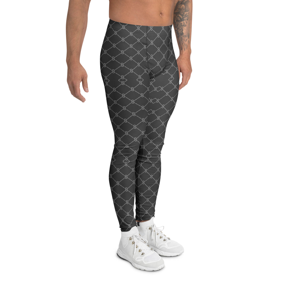 Shop Minimalist Geometric Diamond Print Men's Leggings Activewear for a sleek, modern look with a standout pattern and versatile everyday style. Update your wardrobe with Minimalist Geometric Diamond Print Men's Leggings, blending clean lines and eye-catching diamond details. Buy Minimalist Geometric Diamond Print Men's Leggings for a refined look with crisp motifs and versatile modern style.