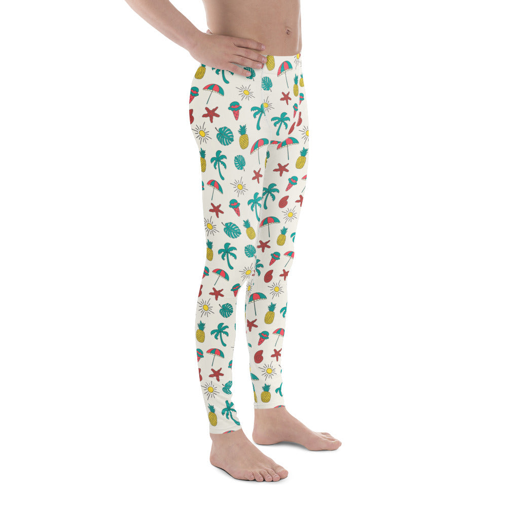 Shop Colorful Summer Pattern Mens Athletic Leggings Activewear designed for breathable comfort, flexible workouts, and standout seasonal style. Upgrade your gym wardrobe with Colorful Summer Pattern Mens Athletic Leggings Activewear, featuring vibrant style and performance-ready stretch. Buy Colorful Summer Pattern Mens Athletic Leggings Activewear with a bold look, stretch fit, and all-day comfort for training or lounging.
