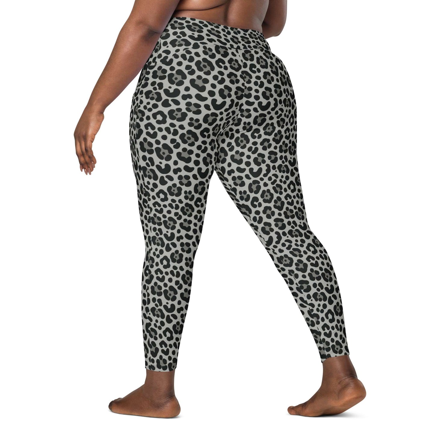 Bold Snow Leopard Pattern Leggings with Pockets Activewear combine statement style, soft stretch comfort, and handy storage for workouts or everyday wear. Shop Bold Snow Leopard Pattern Leggings with Pockets for a fierce, comfortable fit, functional storage, and standout active-to-street style. Buy Bold Snow Leopard Pattern Leggings with Pockets, designed for flexible movement, everyday comfort, and eye-catching confidence.