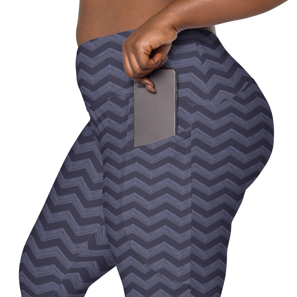 Unique Navy Chevron Zigzag Pattern Leggings with Pockets Activewear Shop Navy Chevron Zigzag Pattern Leggings with Pockets Activewear, designed for stylish workouts, everyday comfort, and essentials on the go. Update your workout wardrobe with Navy Chevron Zigzag Pattern Leggings with Pockets Activewear—where eye-catching style meets function. Buy Navy Chevron Zigzag Pattern Leggings with Pockets Activewear for a bold look, flexible comfort, and convenient storage.