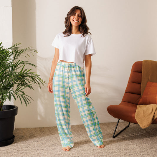Relax in Chic Pastel Plaid Pattern Women's Pajama Pants Sleepwear, designed with a soft feel and cheerful color for cozy nights and slow mornings. Shop Pastel Plaid Pattern Women's Pajama Pants for a comfy, playful sleepwear look that brings softness and charm to bedtime. Unwind in Pastel Plaid Pattern Women's Pajama Pants—an easygoing, colorful choice for lounging, sleeping, and weekend comfort.