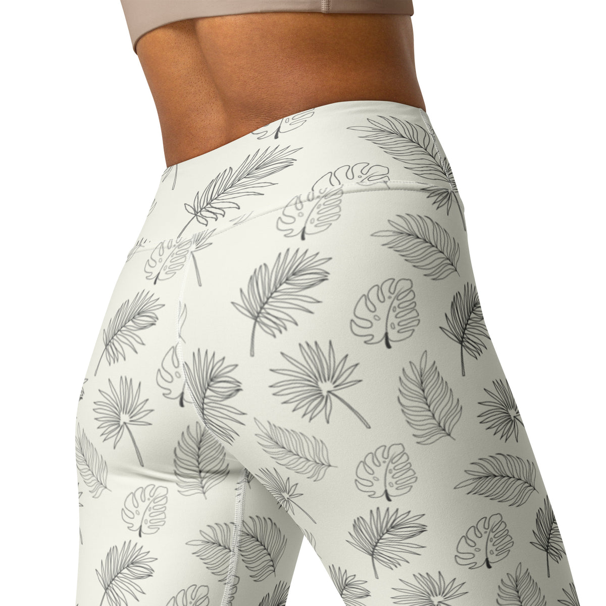 Shop Tropical Leaves Yoga Leggings for Active Comfort with a bold tropical design, stretch-ready feel, and flattering support for yoga or errands. Refresh your workout wardrobe with Tropical Leaves Yoga Leggings for Active Comfort—made for flexible movement, confidence, and everyday style. Buy Tropical Leaves Yoga Leggings for Active Comfort, blending a vibrant botanical print, flexible fit, and all-day support for every move.