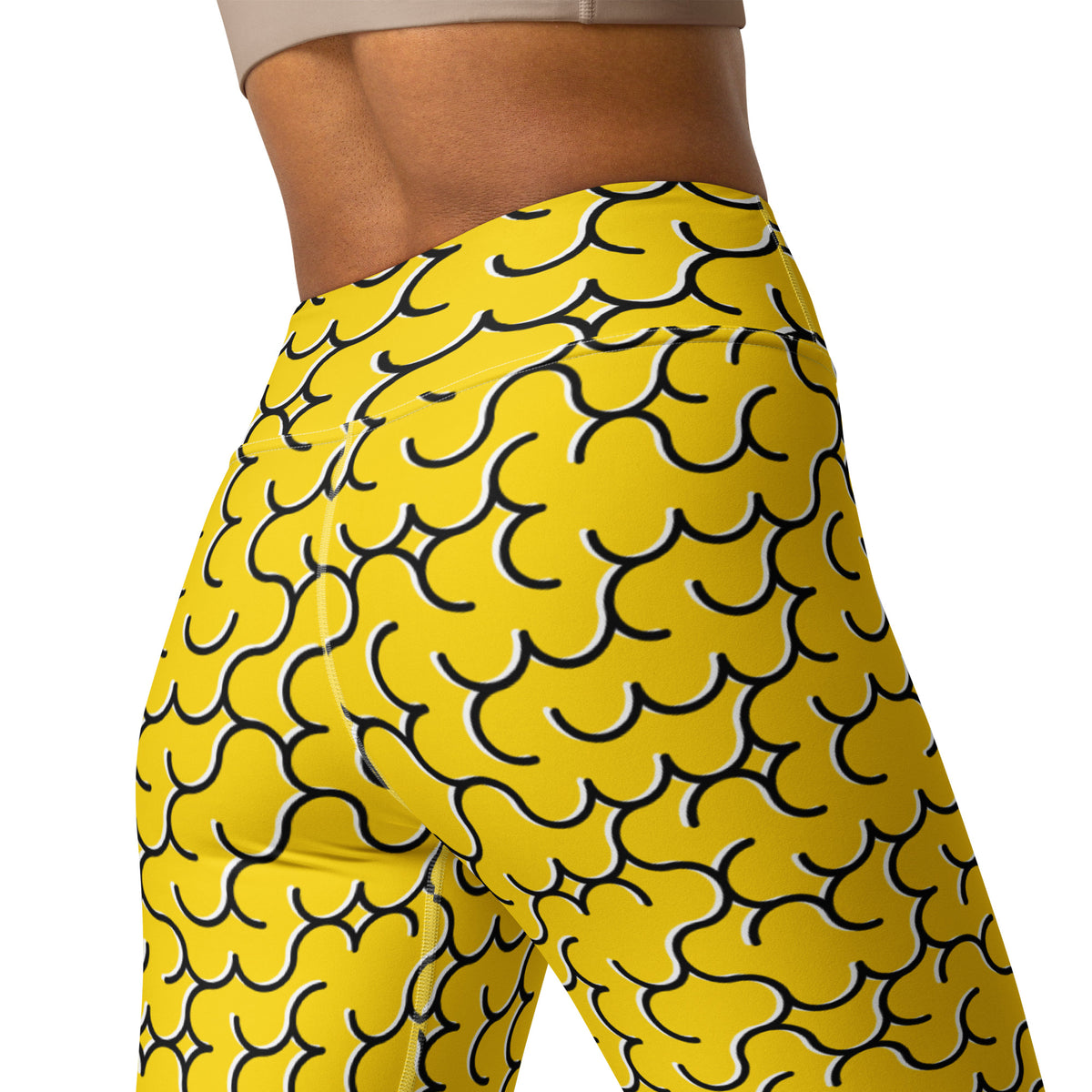 Cute Yellow Pop Art Geometric Cloud Yoga Leggings for Active Wear Shop Yellow Pop Art Geometric Cloud Yoga Leggings for Active Wear for stretchy support, eye-catching color, and confidence from studio to street. Elevate every flow with Yellow Pop Art Geometric Cloud Yoga Leggings for Active Wear—designed for comfortable movement and bold everyday looks. Move boldly in Yellow Pop Art Geometric Cloud Yoga Leggings for Active Wear, featuring a vibrant print, flexible comfort, and standout style.