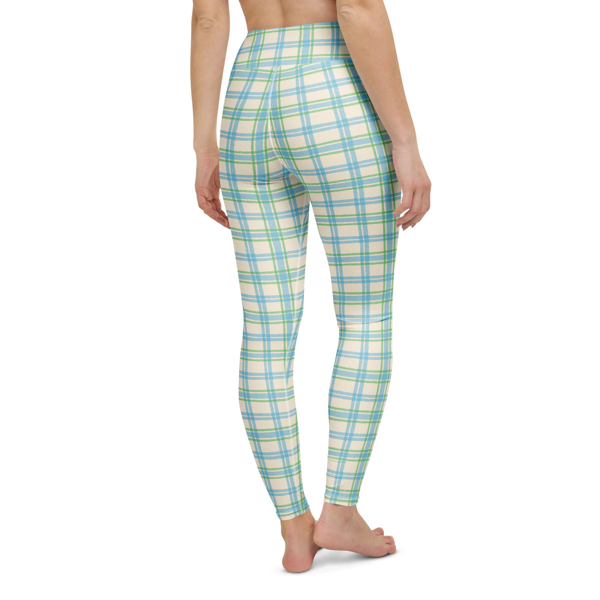 Soft Green Pastel Plaid Checkered Yoga Leggings blend stretchy comfort and standout style for workouts, lounging, and everyday movement. Shop Soft Green Pastel Plaid Checkered Yoga Leggings for a fresh, playful look that moves from yoga sessions to casual days. Buy Soft Green Pastel Plaid Checkered Yoga Leggings, a chic statement piece for studio practice, errands, and relaxed outfits.