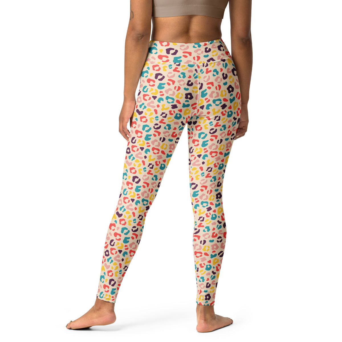 Shop Bold Groovy Colorful Leopard Pattern Yoga Leggings Active Wear for a playful statement look that pairs eye-catching print with everyday flexibility. Buy Bold Groovy Colorful Leopard Pattern Yoga Leggings bring retro flair and flexible comfort to workouts, yoga flows, and everyday style. Move with confidence in Bold Groovy Colorful Leopard Pattern Yoga Leggings, designed for vibrant style, stretch comfort, and active days.