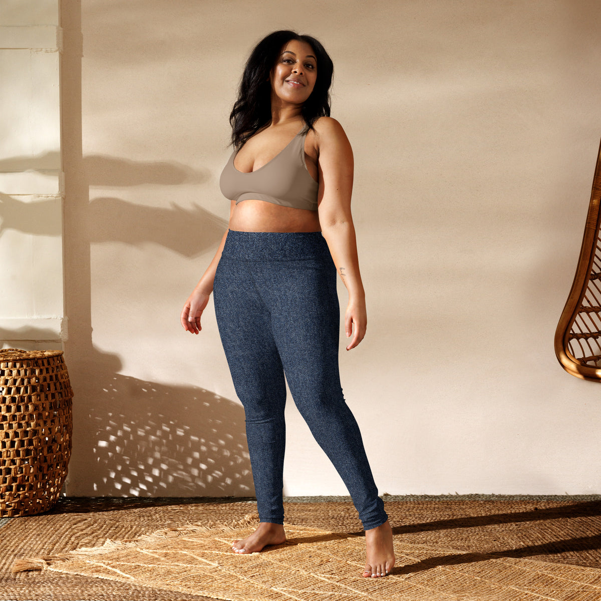 Shop Denim Pattern Yoga Leggings for Casual Wear with a flattering stretch fit, soft feel, and everyday style for errands or lounging. Elevate off-duty looks with Denim Pattern Yoga Leggings for Casual Wear—soft, supportive, and made to move from home to town. Buy Denim Pattern Yoga Leggings for Casual Wear, designed with flexible comfort and a chic jean-inspired look for daily outfits.