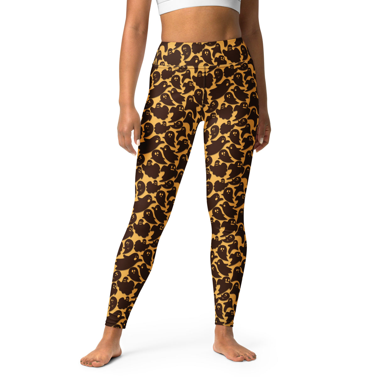 Cute Whimsical Halloween Ghost Doodle Yoga Leggings for Activewear Buy Whimsical Halloween Ghost Doodle Yoga Leggings Activewear—fun ghost-print leggings for yoga, lounging, and Halloween-ready outfits. Shop Whimsical Halloween Ghost Doodle Yoga Leggings Activewear for playful, stretchy comfort during workouts, errands, and spooky-season style. Purchase Whimsical Halloween Ghost Doodle Yoga Leggings Activewear with a cute spooky pattern, flexible fit, and all-day comfort for festive movement.