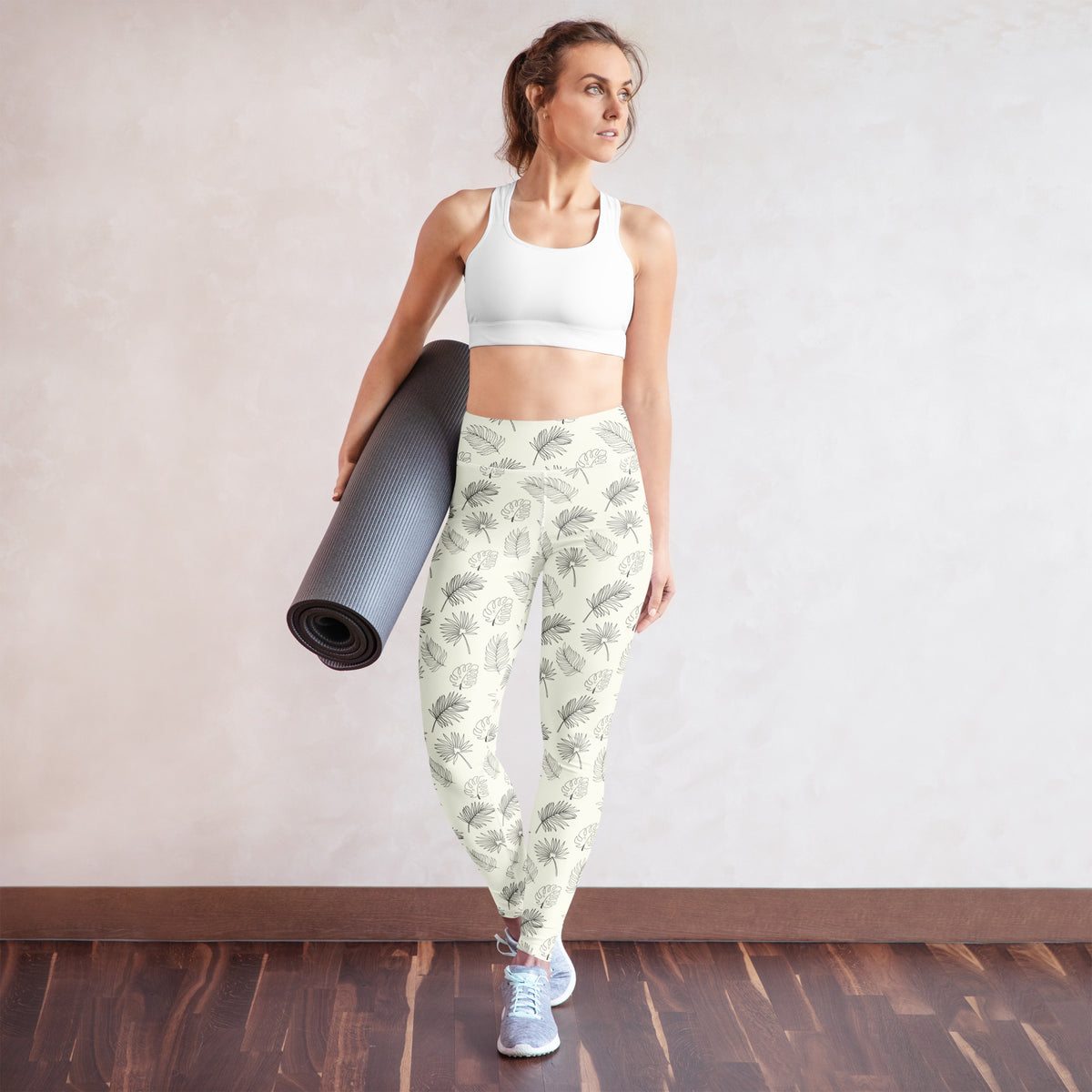 Shop Tropical Leaves Yoga Leggings for Active Comfort with a bold tropical design, stretch-ready feel, and flattering support for yoga or errands. Refresh your workout wardrobe with Tropical Leaves Yoga Leggings for Active Comfort—made for flexible movement, confidence, and everyday style. Buy Tropical Leaves Yoga Leggings for Active Comfort, blending a vibrant botanical print, flexible fit, and all-day support for every move.