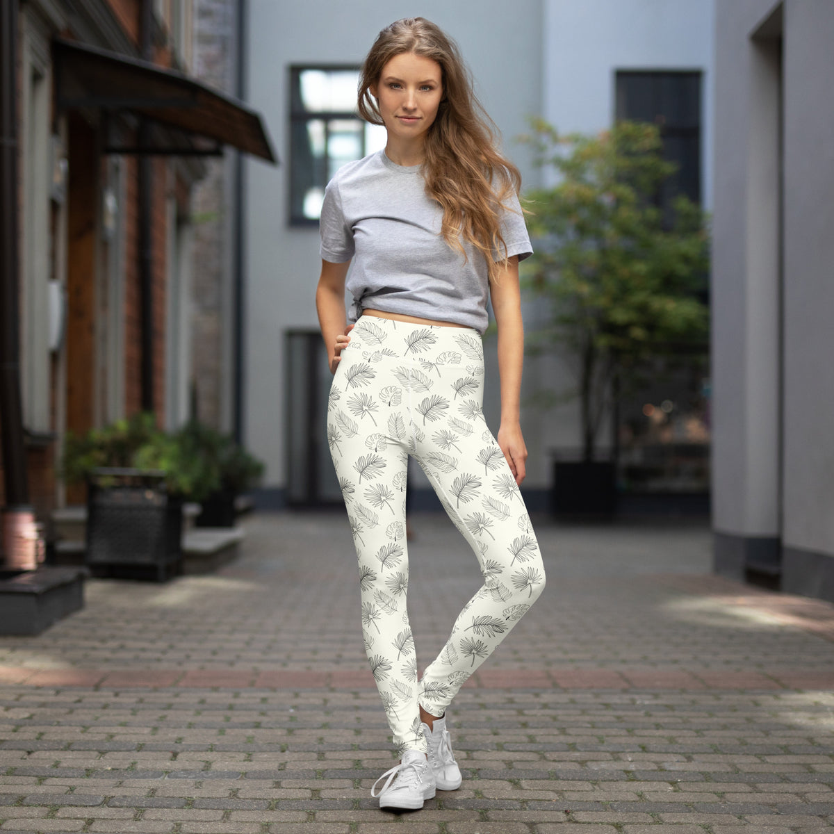Shop Tropical Leaves Yoga Leggings for Active Comfort with a bold tropical design, stretch-ready feel, and flattering support for yoga or errands. Refresh your workout wardrobe with Tropical Leaves Yoga Leggings for Active Comfort—made for flexible movement, confidence, and everyday style. Buy Tropical Leaves Yoga Leggings for Active Comfort, blending a vibrant botanical print, flexible fit, and all-day support for every move.