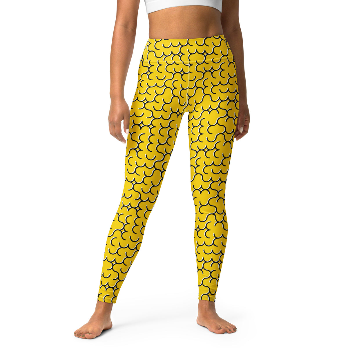Cute Yellow Pop Art Geometric Cloud Yoga Leggings for Active Wear Shop Yellow Pop Art Geometric Cloud Yoga Leggings for Active Wear for stretchy support, eye-catching color, and confidence from studio to street. Elevate every flow with Yellow Pop Art Geometric Cloud Yoga Leggings for Active Wear—designed for comfortable movement and bold everyday looks. Move boldly in Yellow Pop Art Geometric Cloud Yoga Leggings for Active Wear, featuring a vibrant print, flexible comfort, and standout style.