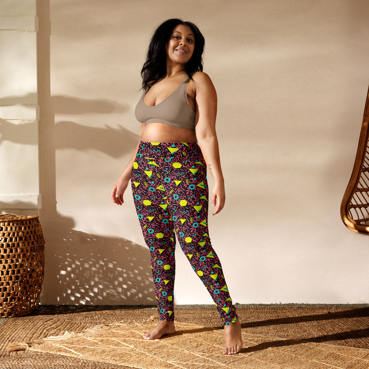 Retro Abstract Geometric Fashion Yoga Leggings Active Wear Elevate your gym-to-street look with Retro Abstract Geometric Fashion Yoga Leggings Active Wear in eye-catching, colorful designs. Shop Retro Abstract Geometric Fashion Yoga Leggings Active Wear with bold prints, stretchy comfort, and standout style for every workout. Buy Retro Abstract Geometric Fashion Yoga Leggings Active Wear designed for flexible movement, vibrant style, and all-day comfort.