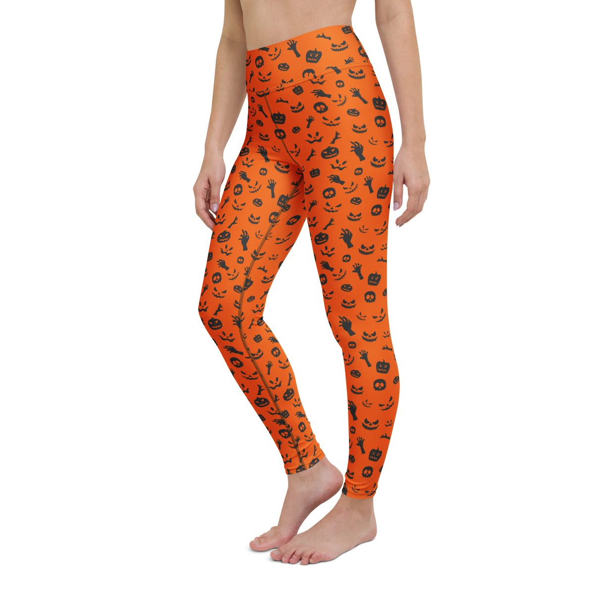 Shop Unique Orange Halloween Leggings with Cute Spooky Pattern Activewear for playful seasonal style, comfy wear, and festive fall outfits. Add festive flair with Orange Halloween Leggings with Cute Spooky Pattern—perfect for cozy, playful Halloween style all season long. Buy Orange Halloween Leggings with Cute Spooky Pattern, a fun and comfortable choice for parties, fall days, and spooky season.
