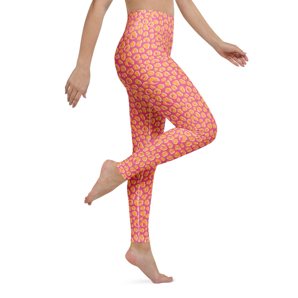 Bold Trendy Y2K Leopard Pattern Yoga Leggings for Activewear Upgrade your fitness fashion with Trendy Y2K Leopard Pattern Yoga Leggings. Eye-catching prints, soft fabric, and perfect fit for gym or yoga. Super soft, stretchy, and comfortable yoga leggings. Order these to make sure your next yoga session is the best one ever!