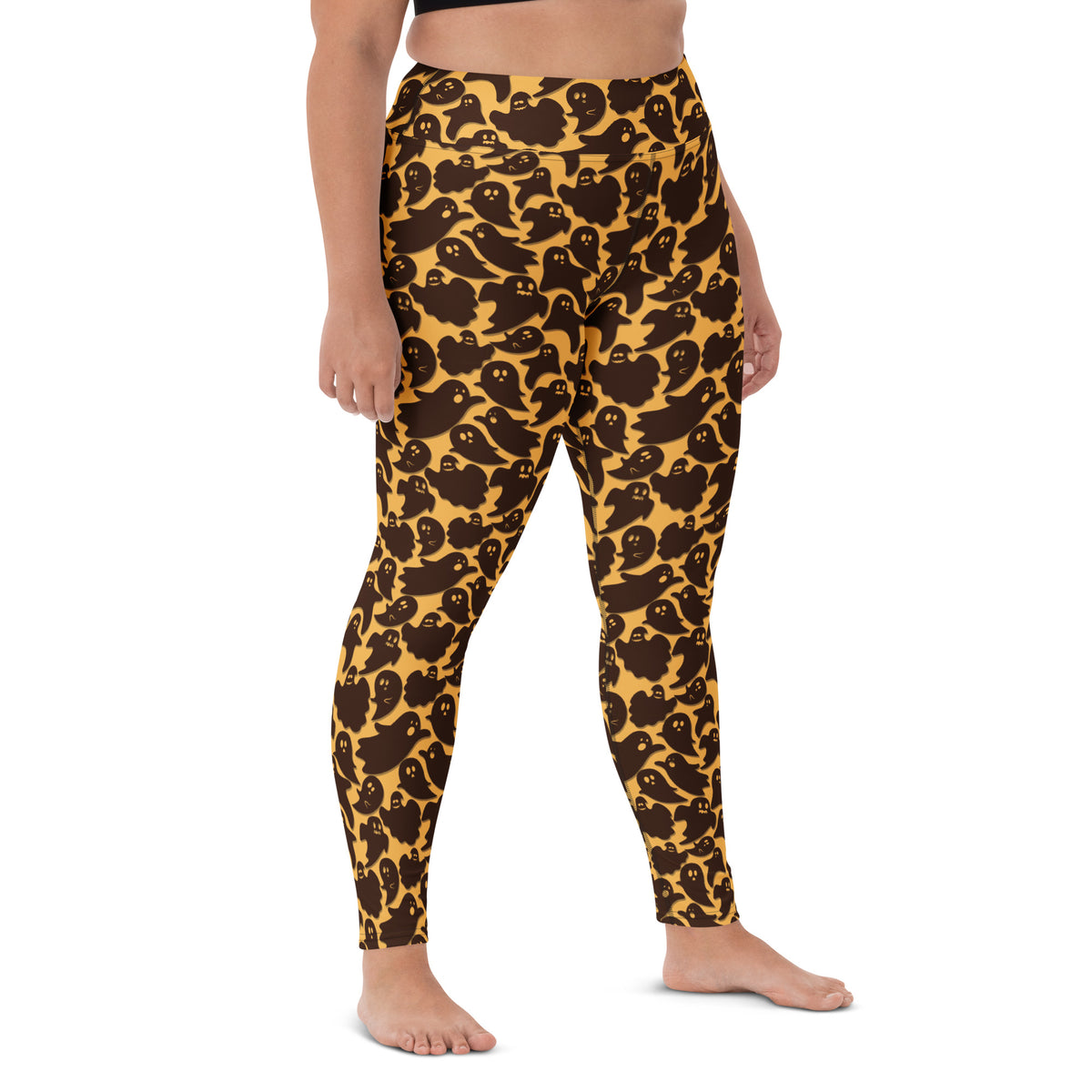 Cute Whimsical Halloween Ghost Doodle Yoga Leggings for Activewear Buy Whimsical Halloween Ghost Doodle Yoga Leggings Activewear—fun ghost-print leggings for yoga, lounging, and Halloween-ready outfits. Shop Whimsical Halloween Ghost Doodle Yoga Leggings Activewear for playful, stretchy comfort during workouts, errands, and spooky-season style. Purchase Whimsical Halloween Ghost Doodle Yoga Leggings Activewear with a cute spooky pattern, flexible fit, and all-day comfort for festive movement.